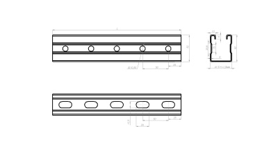 СТРАТ профиль 41х52 Лидер чертеж