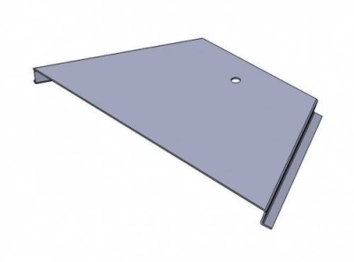 Крышка к переходу прямому центральному замковому КППЦЗ Лидер