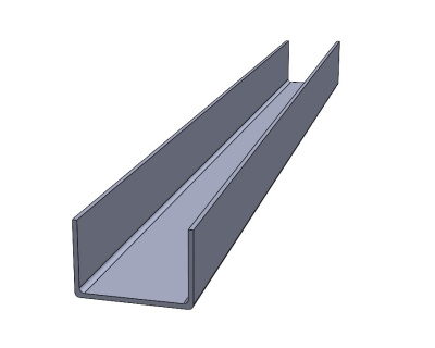 Швеллер без перфорации ПШВ0 Лидер