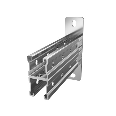 Кроштейн двойной настенный Strut 41х41 НКУС2 Лидер