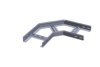 Угол горизонтальный лестничный замковый 90° НЛЗУ Лидер