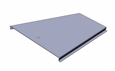 Крышка к переходу прямому правостороннему замковому КПППЗ Лидер