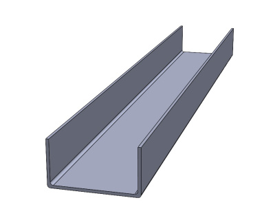 Швеллер без перфорации ПШВ0 Лидер