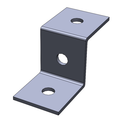 Пластина Z-образная 3 отверстия ПМ MSZ 701 Лидер