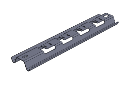 Омега-профиль держатель горизонтальный быстрой фиксации ОПБ Лидер