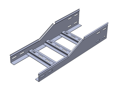 Переход по высоте замковый для лестничного лотка НПВЗ Лидер