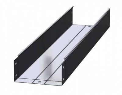 Лоток неперфорированный монтажный ЛМ борт 100 Лидер изображение