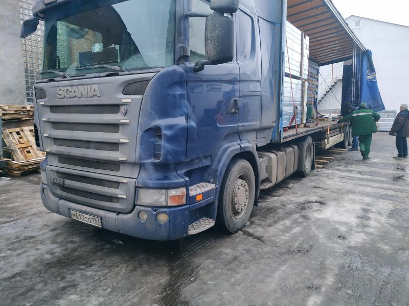 Отгрузка неперфорированного лотка в г. Ступино, 2020