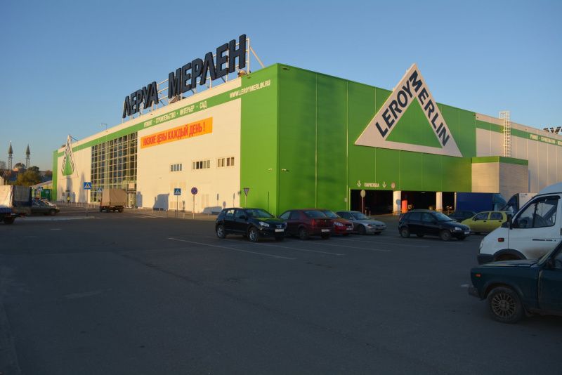 Строительство ТЦ "Леруа Мерлен" г. Пенза, 2015 г.