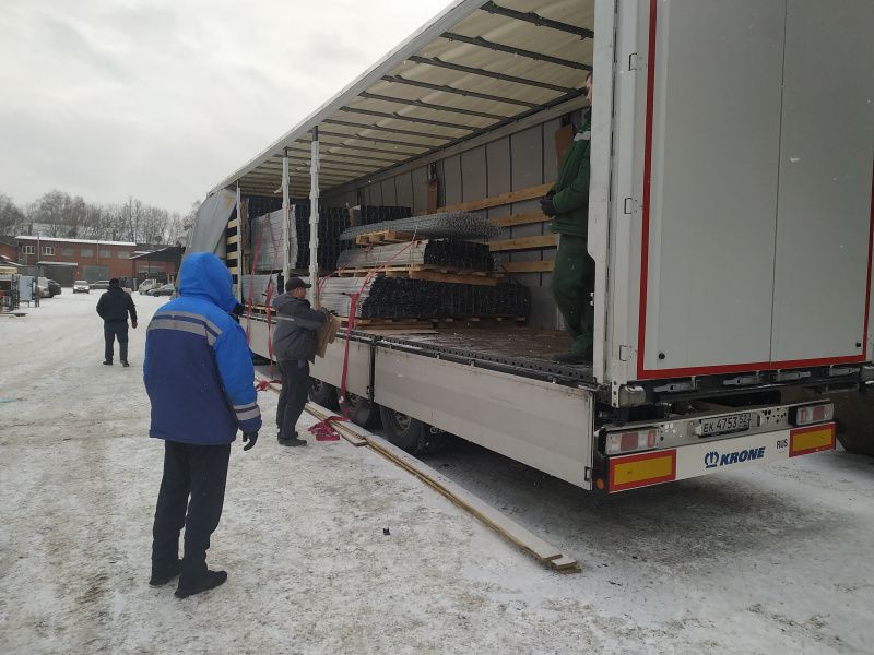 Отгрузка листового лотка в г. Тверь 2019