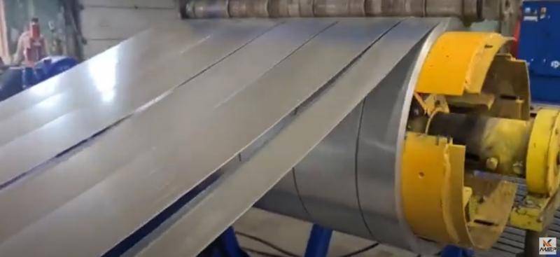 Продольная резка рулонной стали