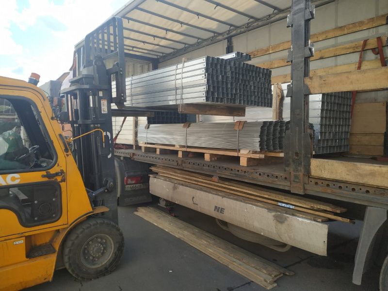 Отгрузка лотка неперфорированного в г. Казань, 2020