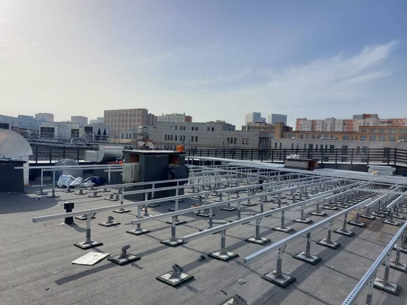 STRUT профиль Лидер на объекте