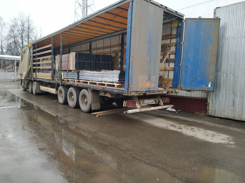 Отгрузка неперфорированного лотка и крышки в г. Киров, 2020