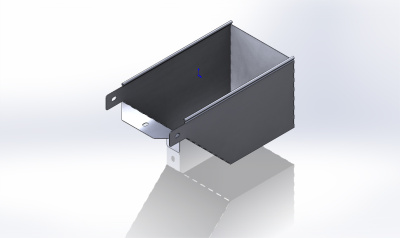 Угол внешний (спуск) с разворотом замковый 90 град. левый ЛМЗСрл Лидер изображение