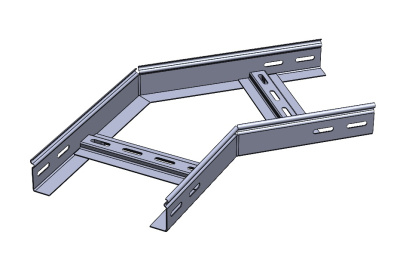 Угол горизонтальный лестничный замковый 45° НЛЗУ Лидер