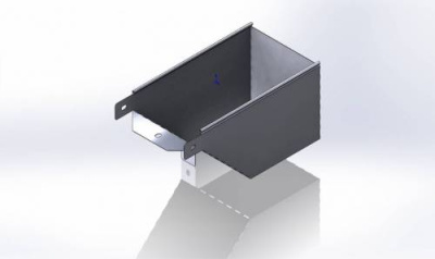 Угол внешний (спуск) с разворотом замковый 90 град. правый ЛМЗСрп Лидер изображение