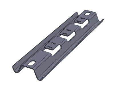 Омега профиль быстрой фиксации ОПБ150 Лидер NEW