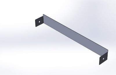 Заглушка лотка 400х50