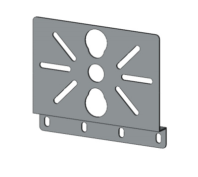 Монтажная плата вертикальная МПВ Лидер