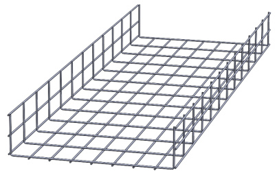 Лоток проволочный  ПЛЛ 400х105 Лидер