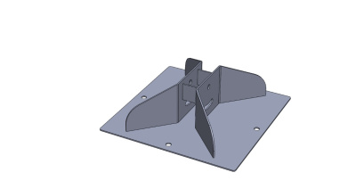 Опора кровельная для Strut профиля В4142 (330х330) ОК-ТСС